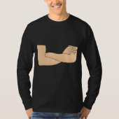 Kruisarmen T-shirt (Voorkant)