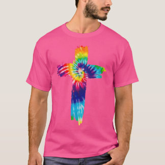 Kruisbandkleurstof Christelijk Jesus Hippie Bible  T-shirt