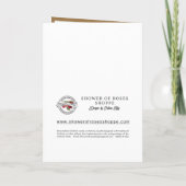 Kruisbeeld ter gelegenheid van priesterwijding kat kaart (Achterkant)