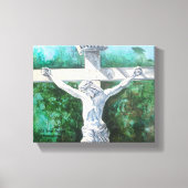 Kruisbeeld van de Opstanding Canvas Afdruk (Voorkant)