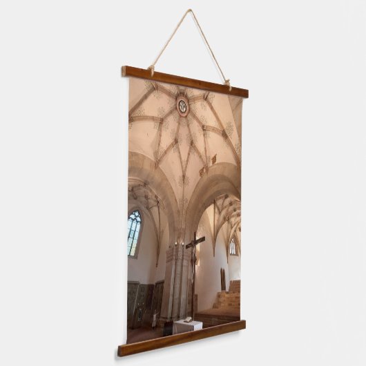 Kruisbeeld van het Lorch-klooster Hangend Wandkleed (Gebogen)