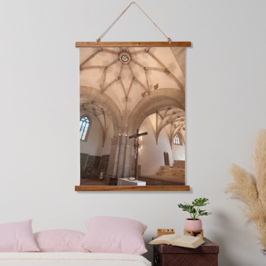 Kruisbeeld van het Lorch-klooster Hangend Wandkleed (Slaapkamer)