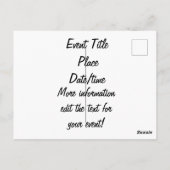 kruisbeeld van James Tissot Briefkaart (Achterkant)