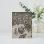 kruisbeeld van James Tissot Briefkaart (Staand voorkant)