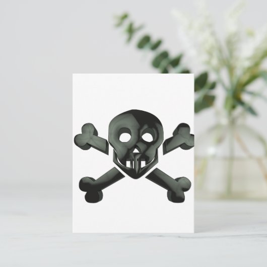 kruisbeenderen briefkaart (Staand voorkant)