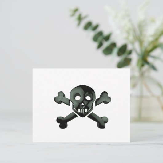 kruisbeenderen briefkaart (Staand voorkant)