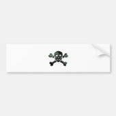 kruisbeenderen bumpersticker (Voorkant)
