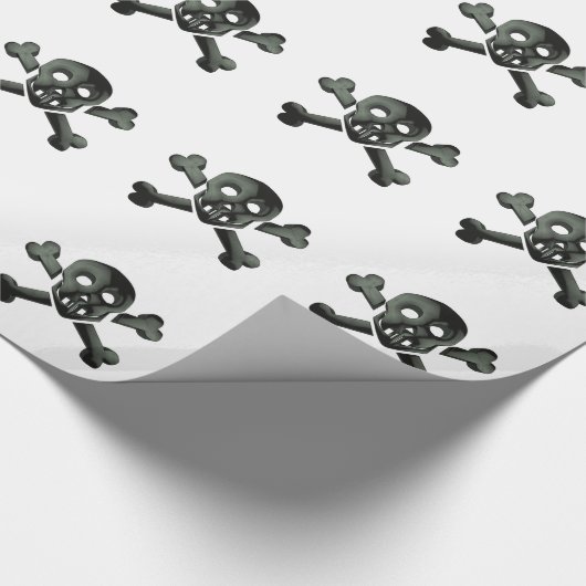 kruisbeenderen cadeaupapier (Hoek)