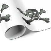 kruisbeenderen cadeaupapier (Rol Hoek)