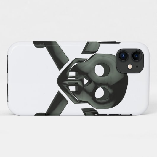 kruisbeenderen Case-Mate iPhone case (Achterkant (horizontaal))