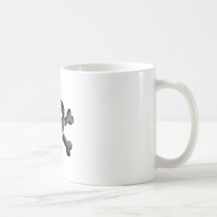 kruisbeenderen koffiemok