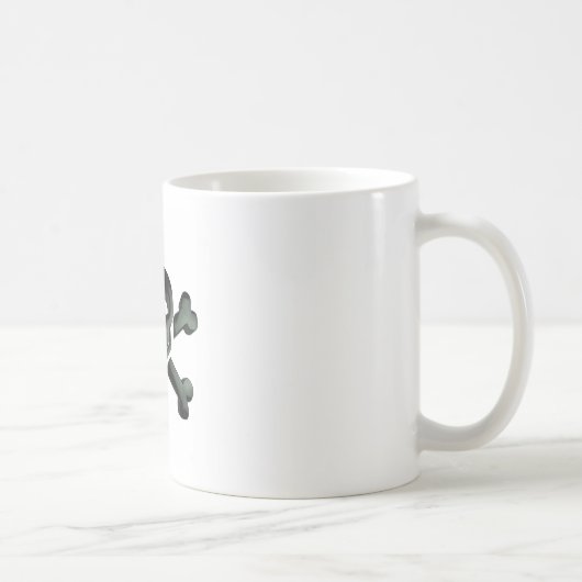 kruisbeenderen koffiemok (Rechts)