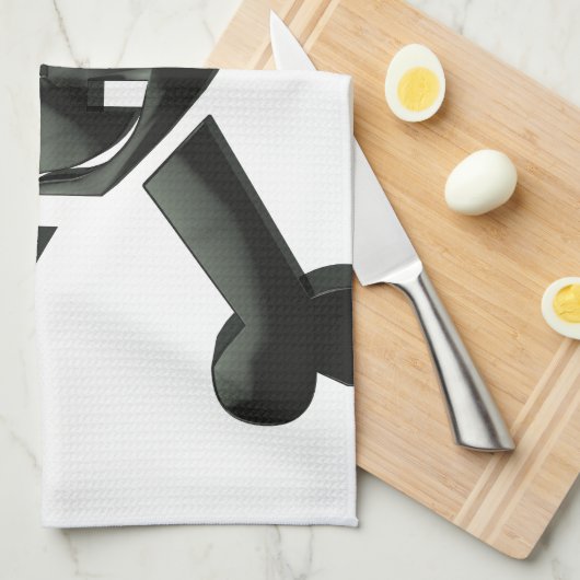 kruisbeenderen theedoek (Quarter Fold)