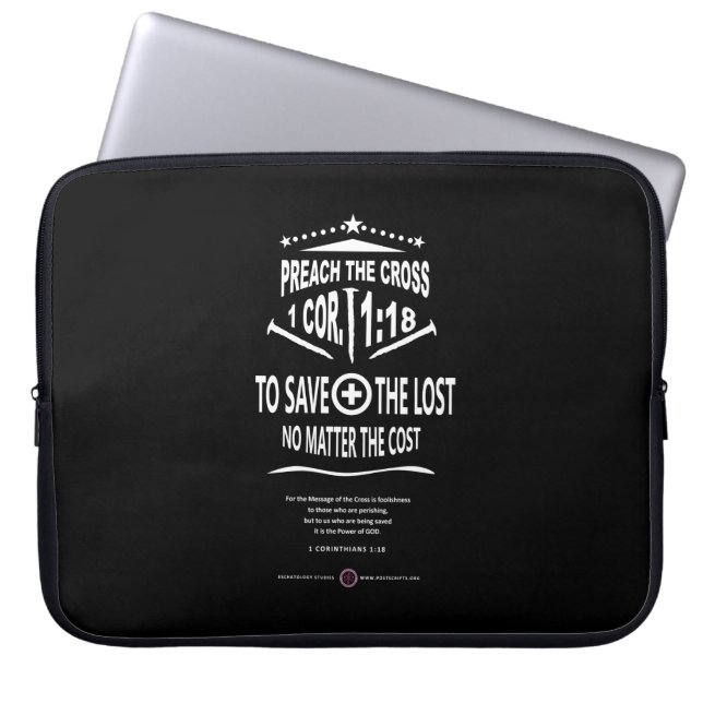 Kruisbericht Laptop Sleeve (Voorkant)