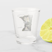 Kruisbessen Herfsten borrelglas Shot Glas (Achterkant)