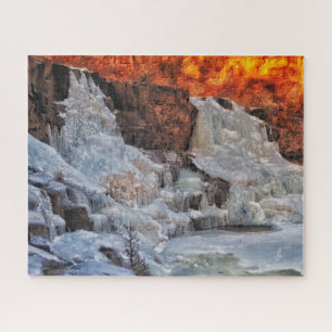 Kruisbessen Herfsten Minnesota, Winter Legpuzzel
