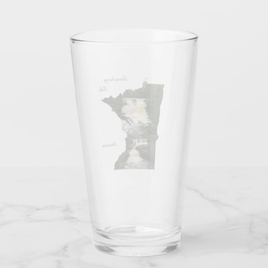 Kruisbessenglas Herfsten Glas (Achterkant)