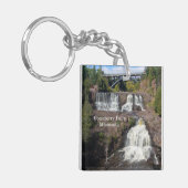 Kruisbeswatervallen-sleutelhanger Sleutelhanger (Voorkant Links)