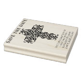 Kruisbevestiging De Christelijke datum opslaan Rubberstempel (Stempel)