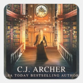 Kruisbibliotheek sticker (Voorkant)