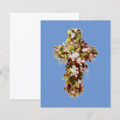 Kruisbloem Jezus Pasen (Voorkant / Achterkant)