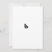 Kruisbloemen Vlinders Pasen Brunch Uitnodiging (Achterkant)