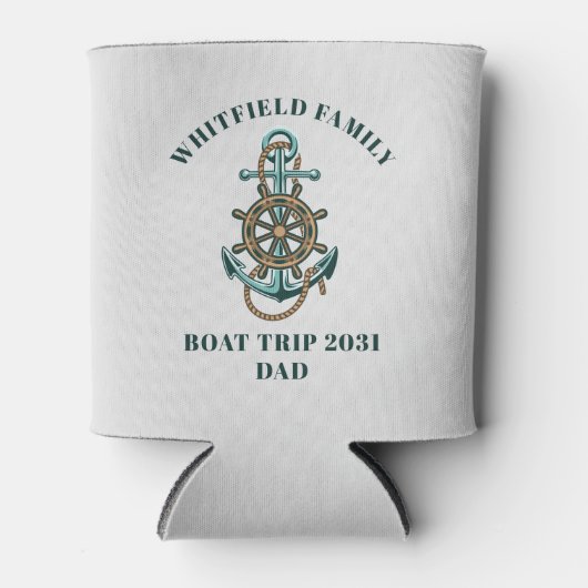 Kruisboeg voor de aangepaste Nautical Vacking Fami Blikjeskoeler (Voorkant)