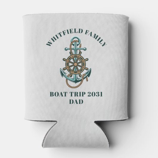 Kruisboeg voor de aangepaste Nautical Vacking Fami Blikjeskoeler (Achterkant)