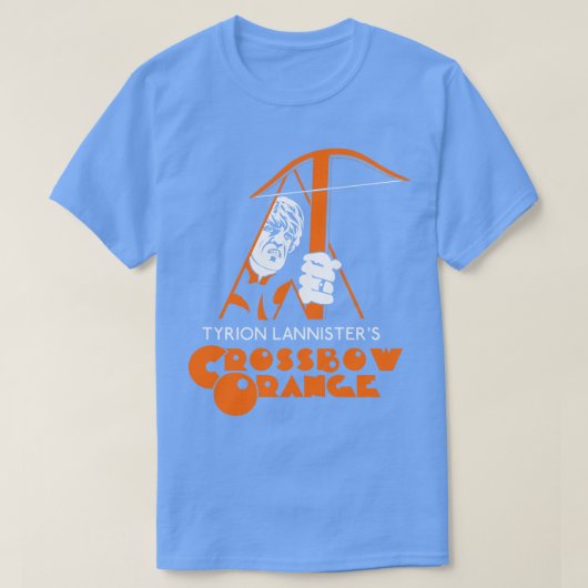 Kruisboog sinaasappel t-shirt (Design voorkant)