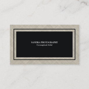 Kruisbrekende textuurvariatie visitekaartje