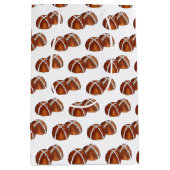 Kruisbroodjes Brits eten Bakken Gebak Bakkerij Medium Cadeauzakje (Voorkant)