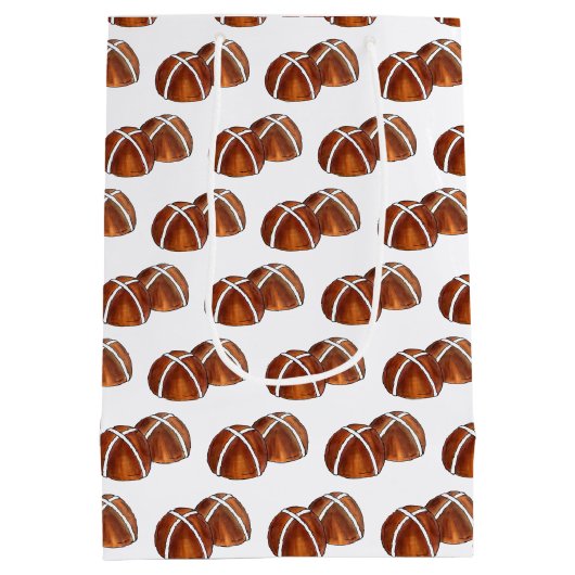 Kruisbroodjes Brits eten Bakken Gebak Bakkerij Medium Cadeauzakje (Achterkant)