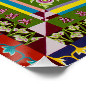 Kruiscultuur mandala perfect poster (Hoek)