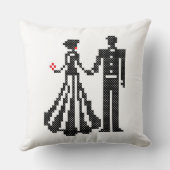 KRUISELEGANT KROSS-STICH ONTWERP VOOR BRIDE EN GRO KUSSEN (Achterkant)