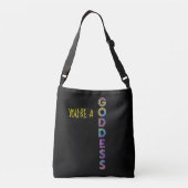 kruiselingse tas van godin (Achterkant)