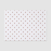 Kruisen - Donkerrood Tissuepapier (Voorkant)