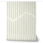Kruisen en ZigZag Negatieve ruimte Wallpaper Behang (Afrollen)