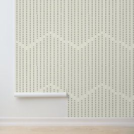 Kruisen en ZigZag Negatieve ruimte Wallpaper Behang