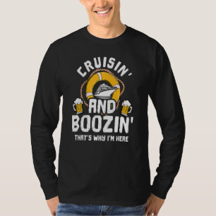 Kruisen en zuipen Grappige Cruise Kruisvaarders T-shirt