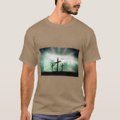 Kruisen in het Clouds Faith T-shirt (Voorkant)