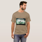 Kruisen in het Clouds Faith T-shirt (Voorkant volledig)