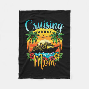 Kruisen Met Mijn Moeder Dochter Zoon Cruise Vakant Fleece Deken