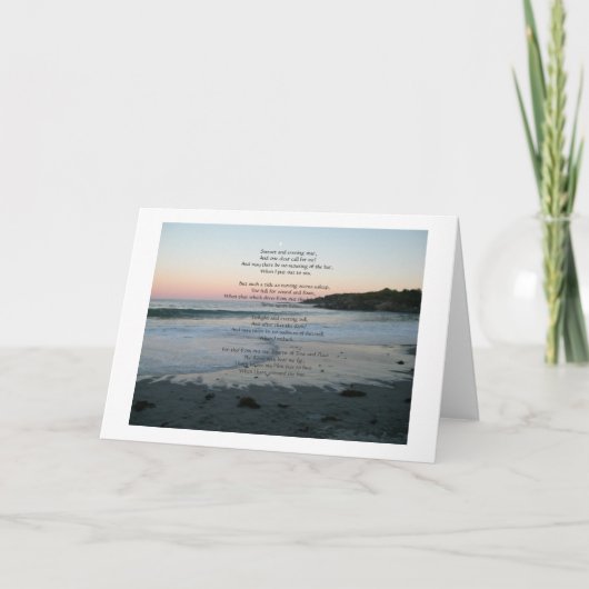 "Kruisend de bar " Kaart (Voorkant)