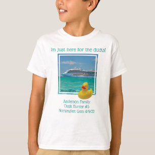 Kruisend shirt van eenden