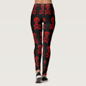 Kruisende Botten Leggings (Achterkant)