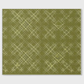 Kruisende elegantie cadeaupapier (Vlak)