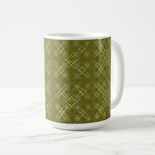 Kruisende Elegantie Koffiemok (Voorkant rechts)