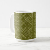 Kruisende Elegantie Koffiemok (Voorkant links)