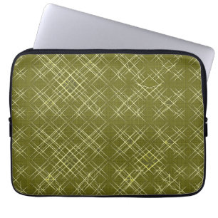 Kruisende elegantie laptop sleeve