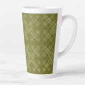 Kruisende Elegantie Latte Mok (Rechts)